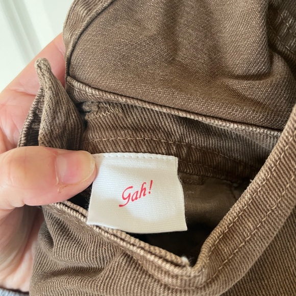 Lisa Says Gah brown Women's Jeans Overalls - Picture 8 of 8